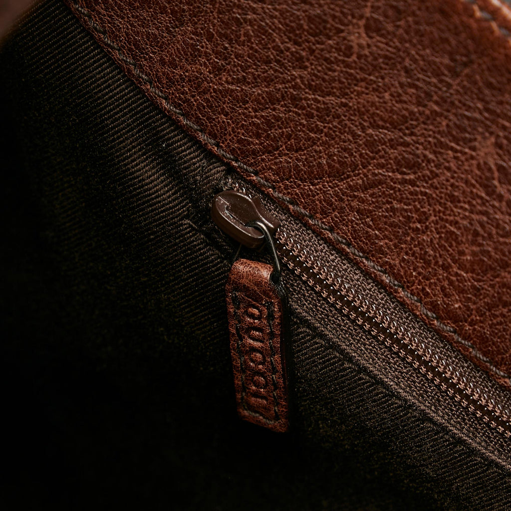 Gucci GG Canvas Horsebit Shoulder Bag (SHG-29071)