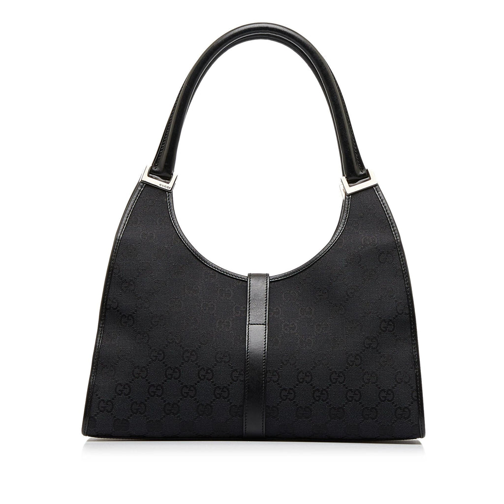 Gucci GG Canvas Jackie Bardot (SHG-LxroRX)