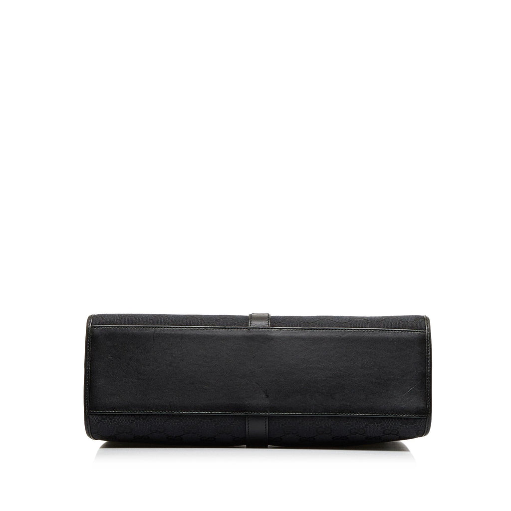 Gucci GG Canvas Jackie Bardot (SHG-LxroRX)