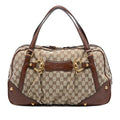 Gucci GG Canvas Jockey Boston Bag