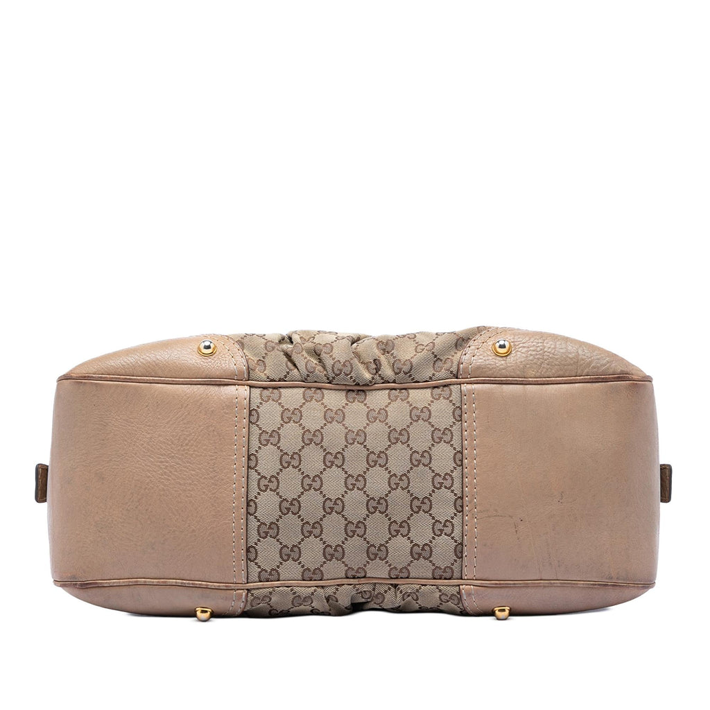 Gucci GG Canvas Jockey Boston Bag