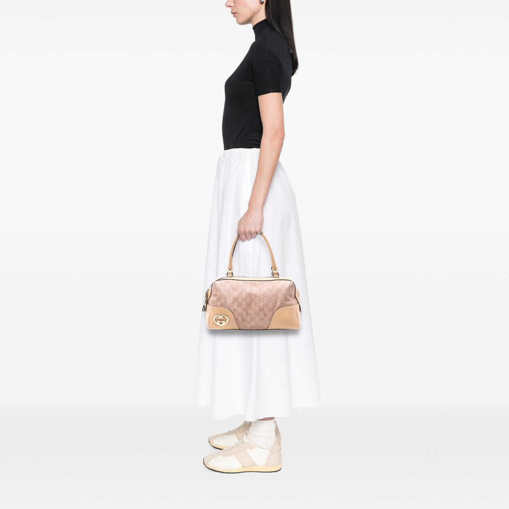 Gucci GG Canvas Lovely Handbag