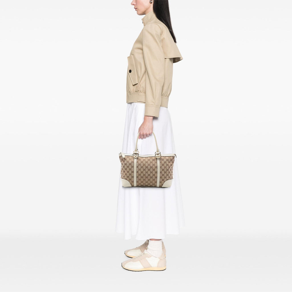 Gucci GG Canvas Lovely Tote