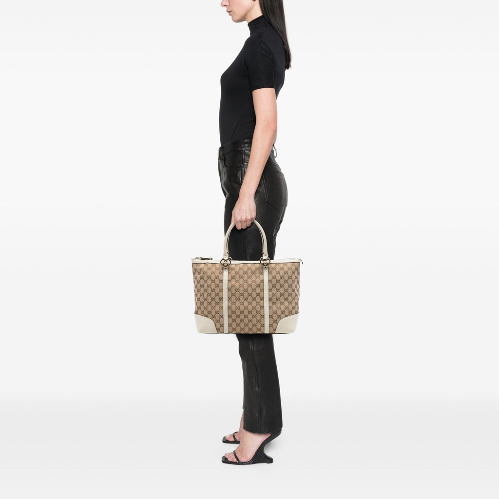 Gucci GG Canvas Lovely Tote