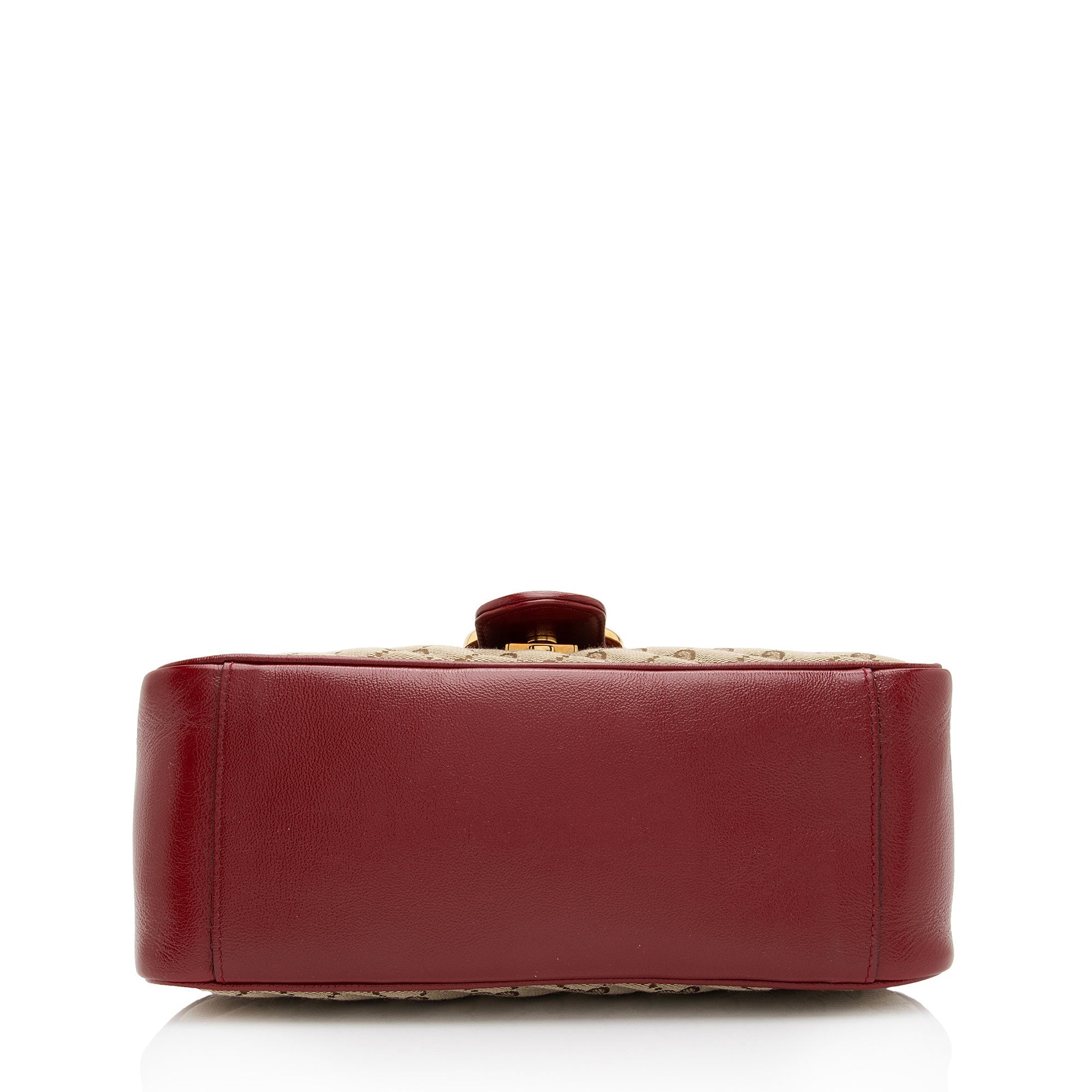 Gucci GG Canvas Marmont Small Top Handle Bag (SHF-WYqDum)