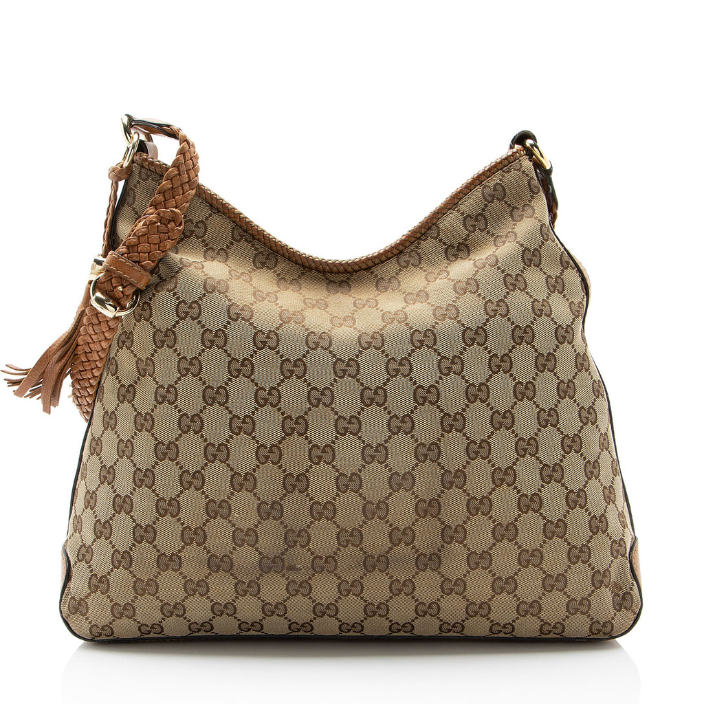 Gucci GG Canvas Marrakech Medium Hobo