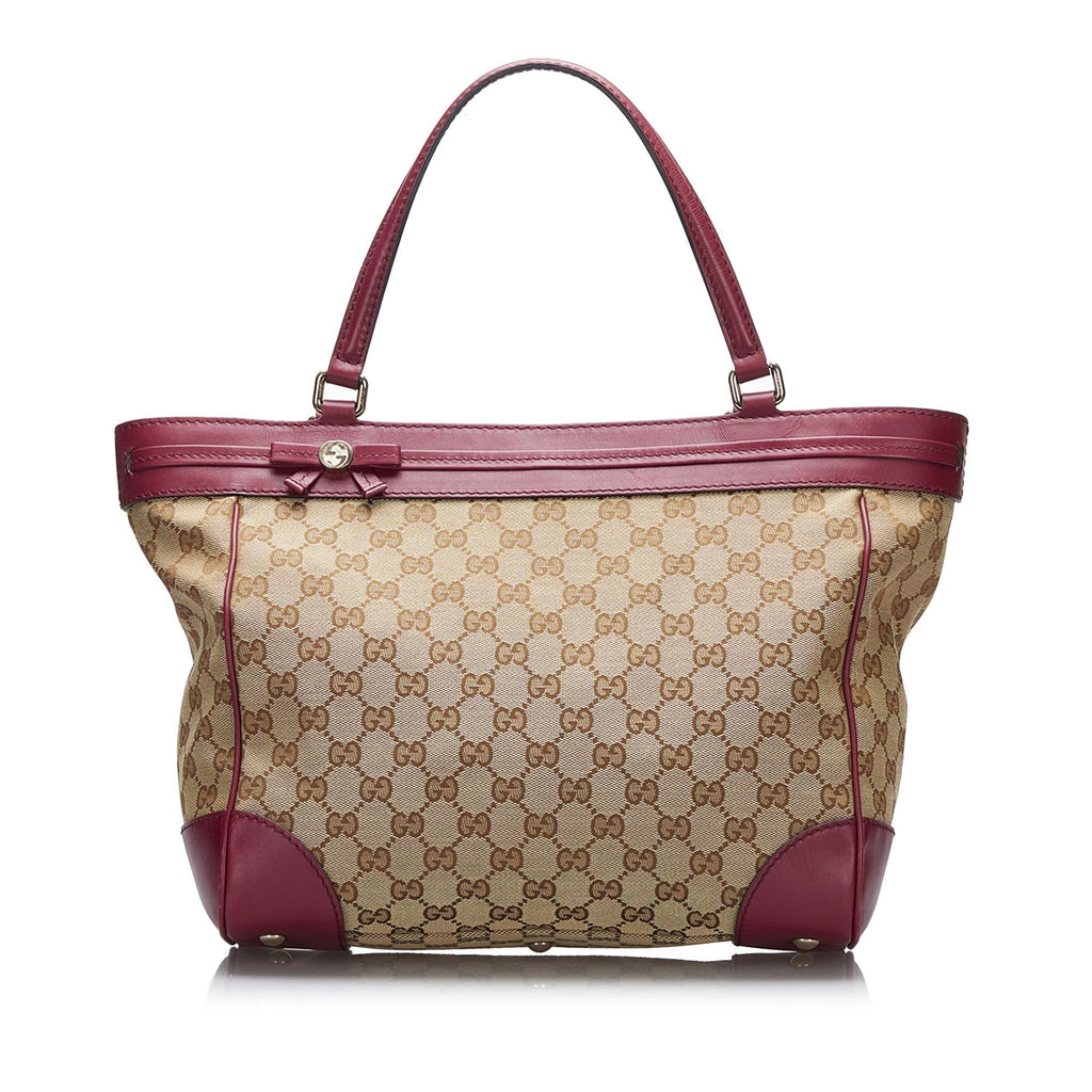 Gucci GG Canvas Mayfair Tote Bag (SHG-JXk1Nw)