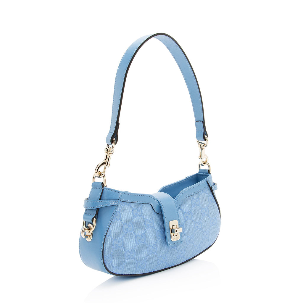 Gucci GG Canvas Moon Side Shoulder Bag
