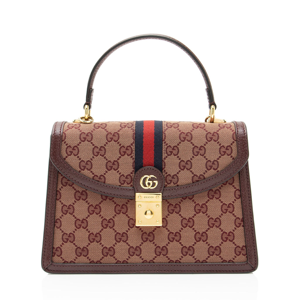Gucci GG Canvas Ophidia Small Top Handle