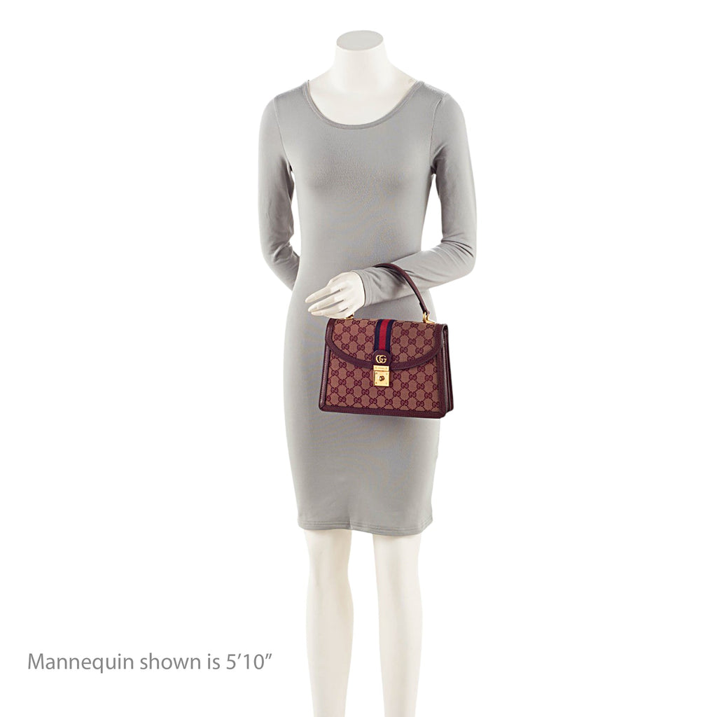 Gucci GG Canvas Ophidia Small Top Handle