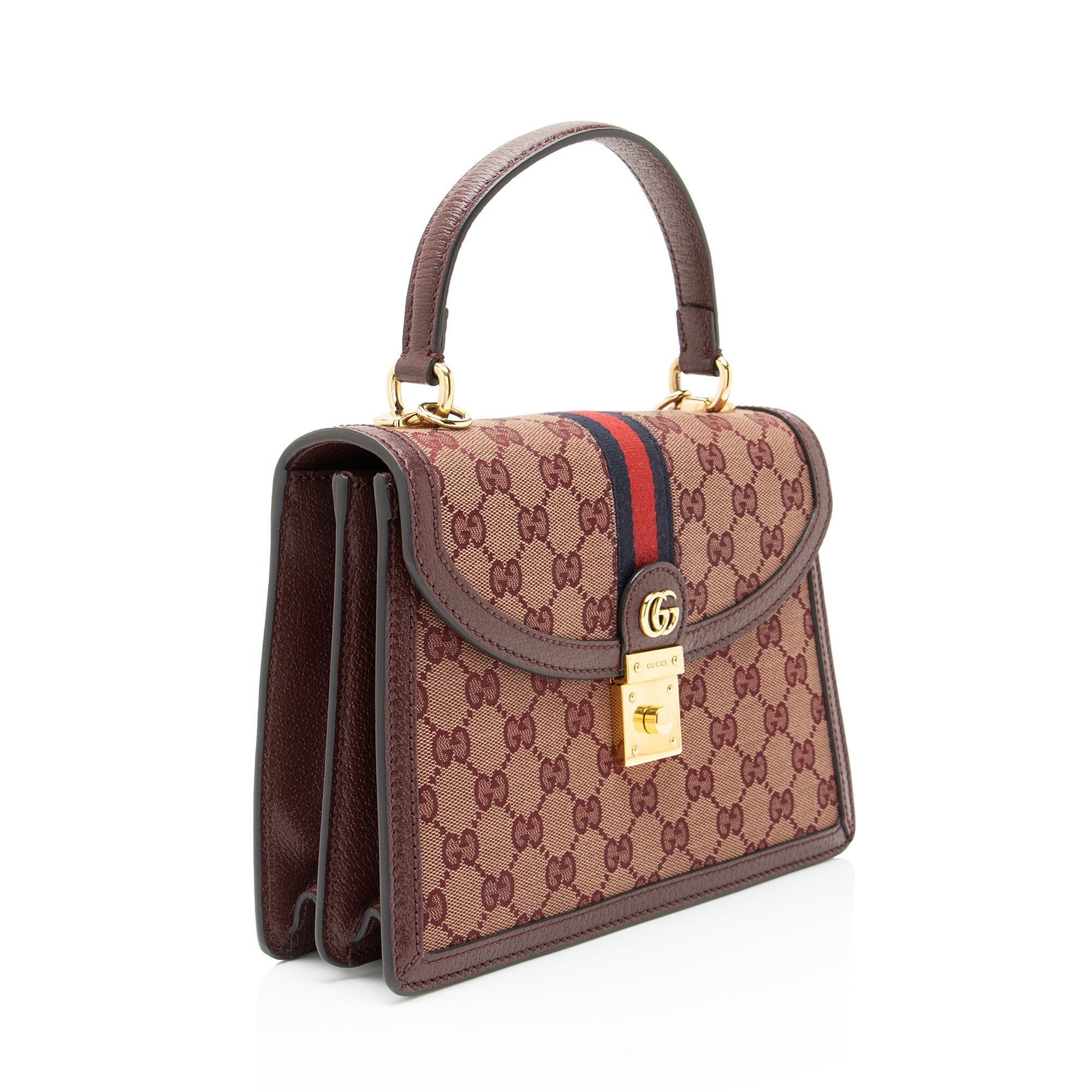 Gucci GG Canvas Ophidia Small Top Handle