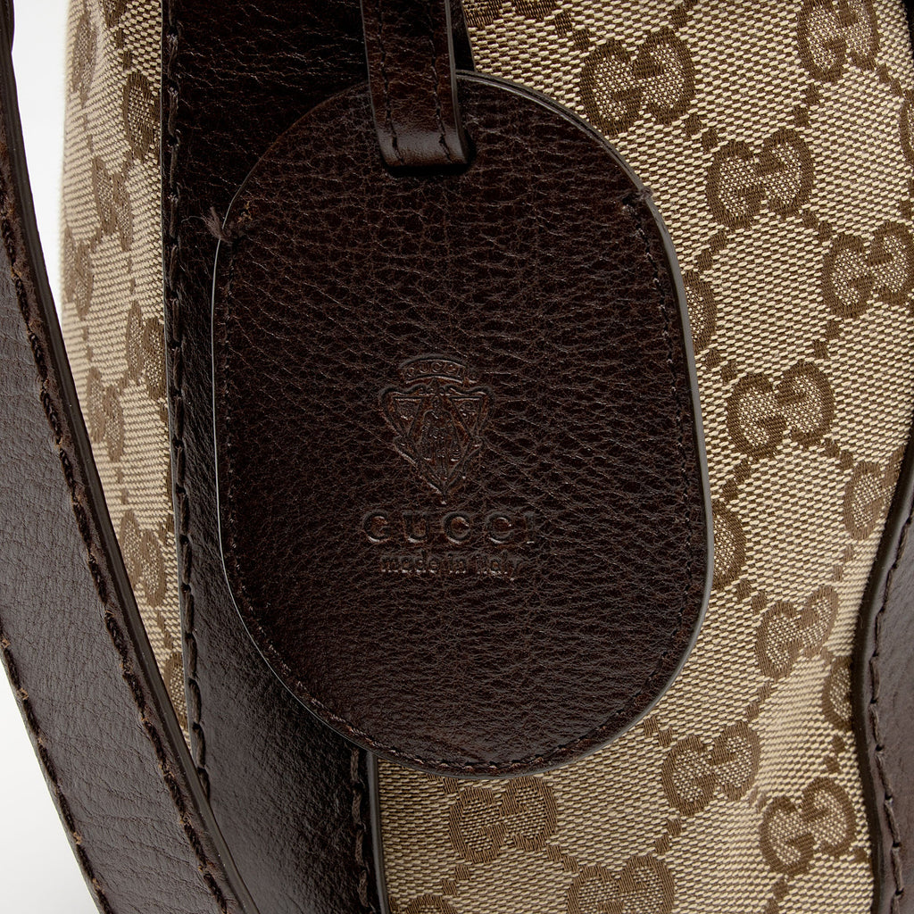 Gucci GG Canvas Running Medium Hobo (SHF-kbbOCL)