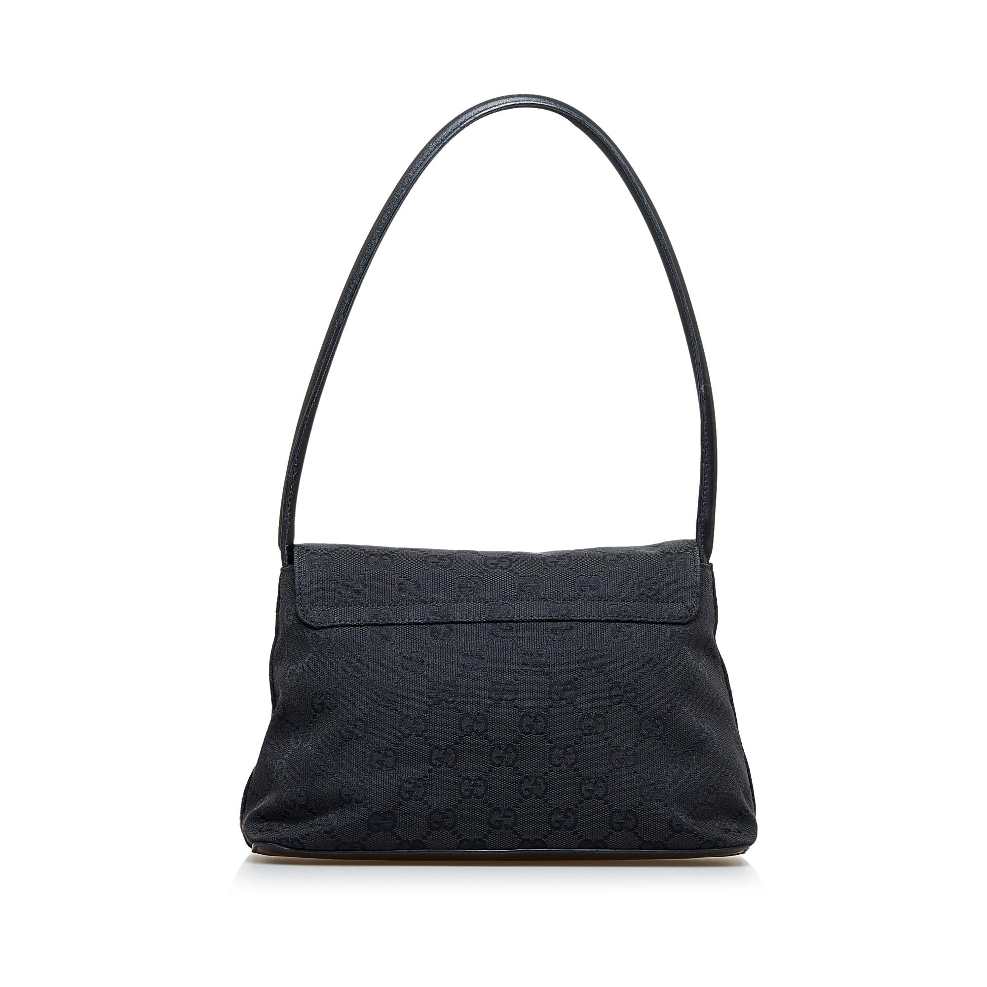 Gucci GG Canvas Shoulder Bag (SHG-PaPFGP)
