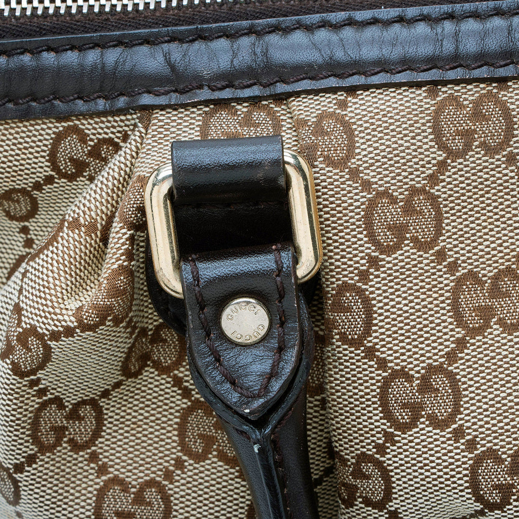 Gucci GG Canvas Sukey Medium Satchel