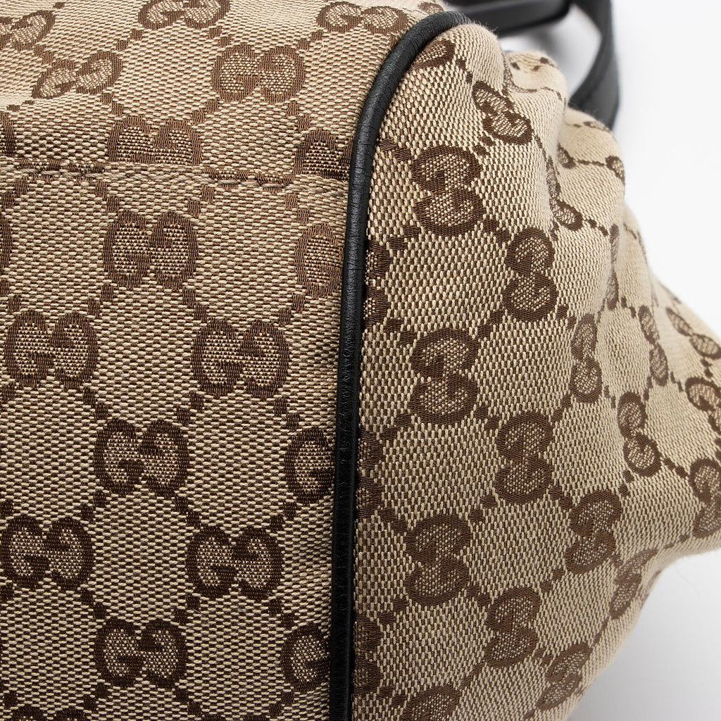 Gucci GG Canvas Sukey Satchel (SHF-sH4xON)