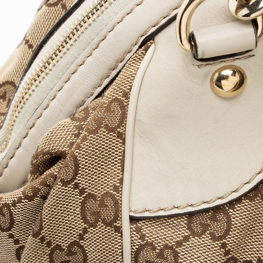 Gucci GG Canvas Sukey Satchel