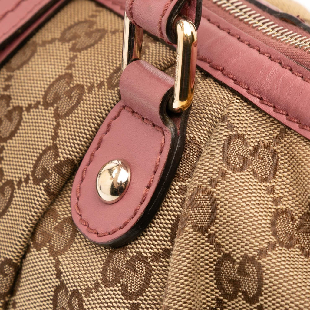 Gucci GG Canvas Sukey Satchel