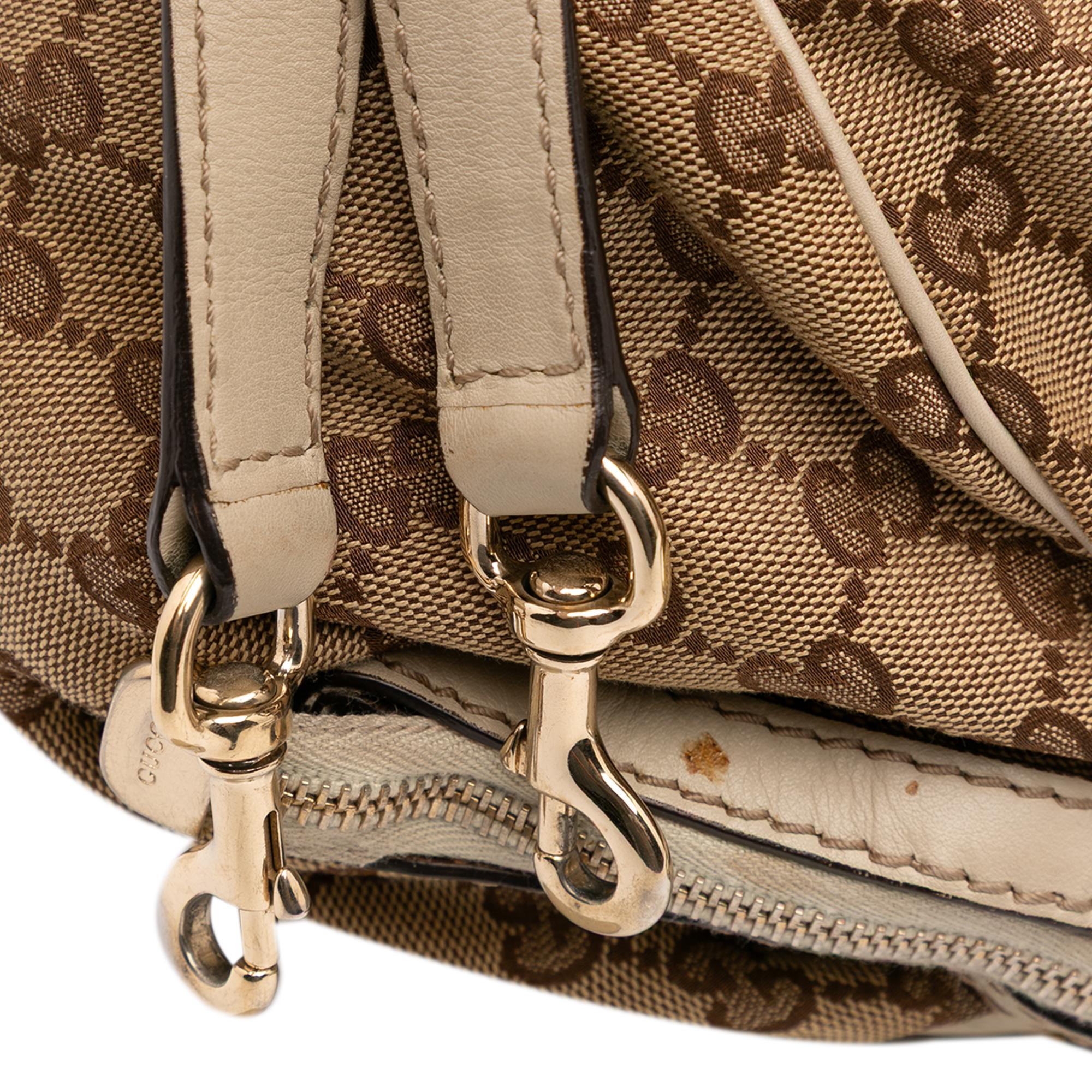 Gucci GG Canvas Sukey Satchel