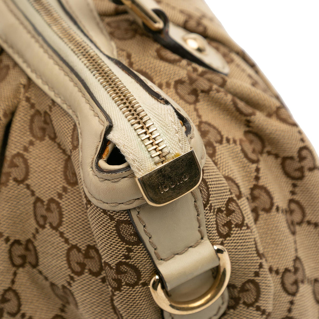 Gucci GG Canvas Sukey Satchel