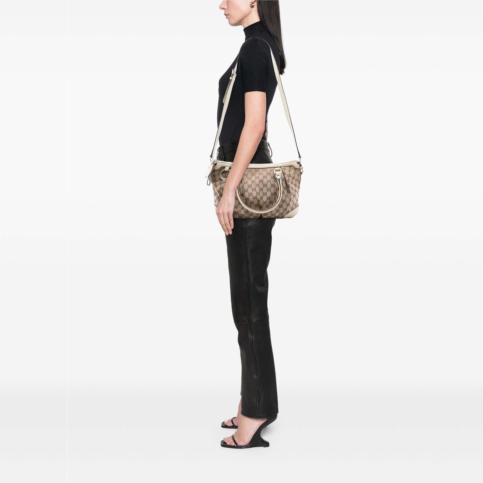 Gucci GG Canvas Sukey Satchel