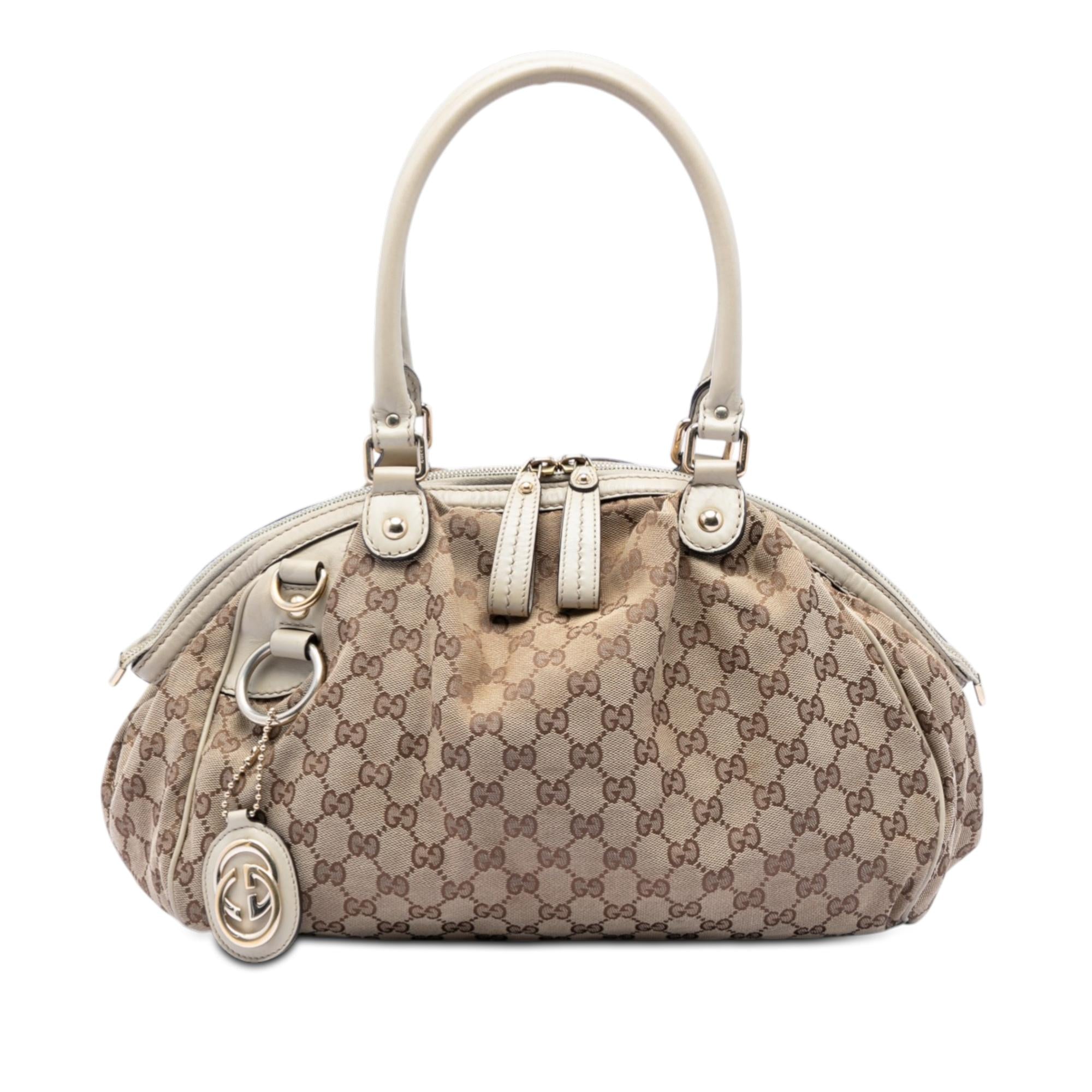 Gucci GG Canvas Sukey Satchel