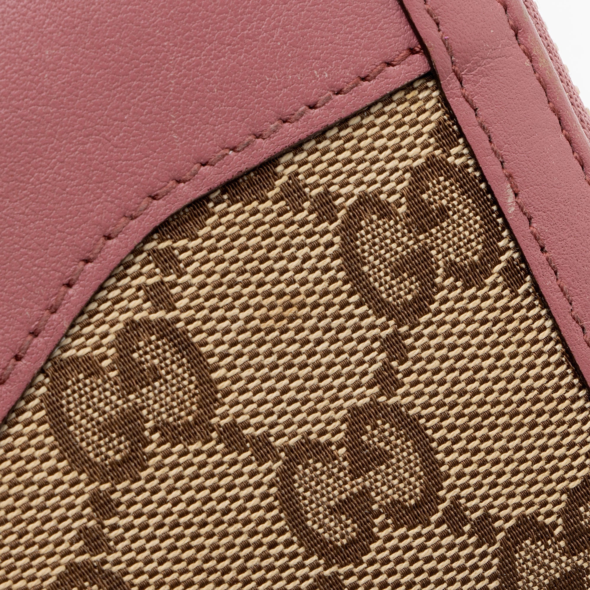 Gucci GG Canvas Sukey Zip Around Wallet