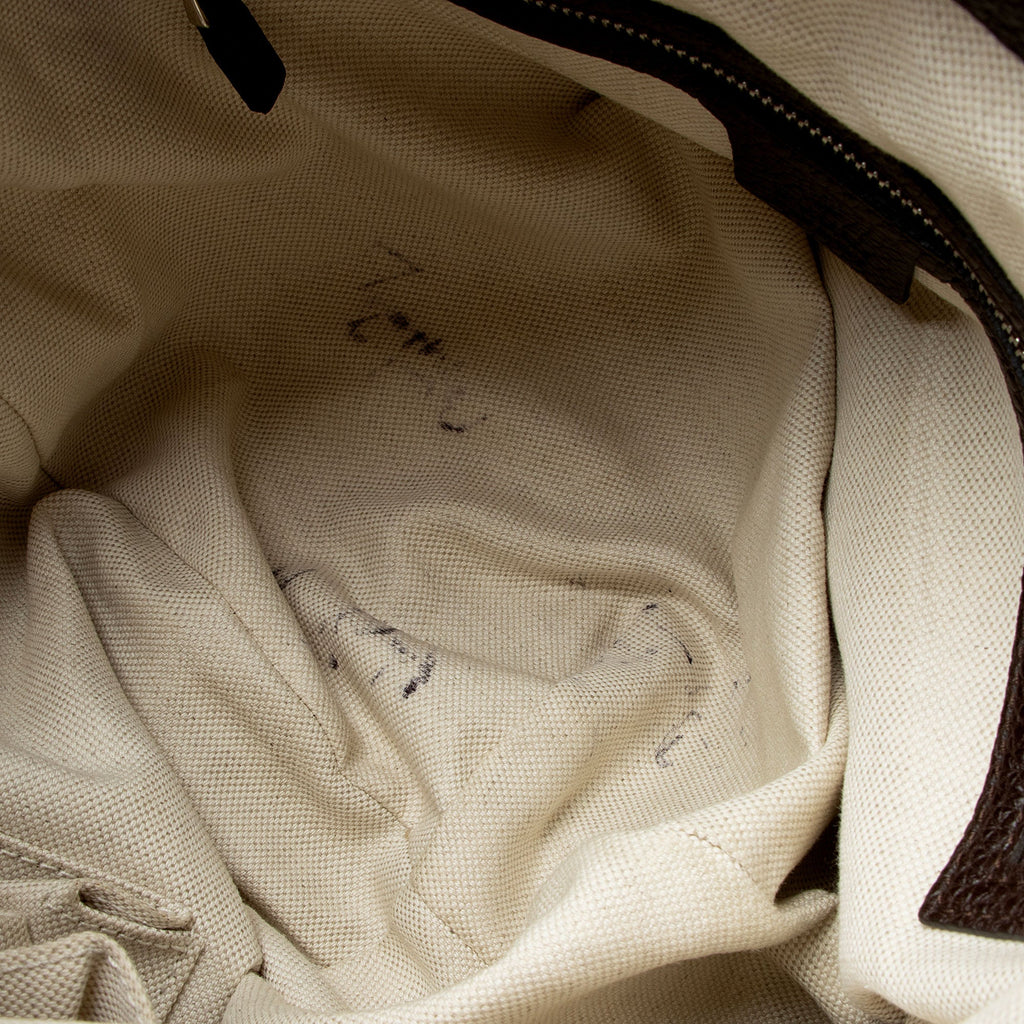 Gucci GG Canvas Techno Horsebit Flap Shoulder Bag
