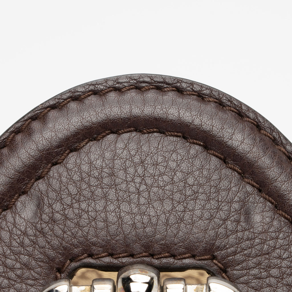 Gucci GG Canvas Techno Horsebit Top Handle (SHF-M1IDuu)