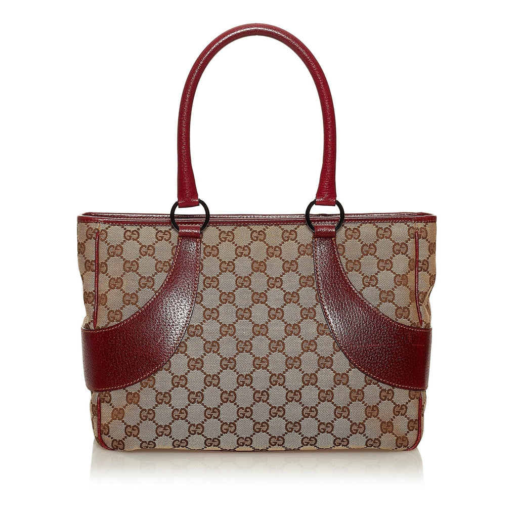Gucci GG Canvas Tote Bag (SHG-29632)