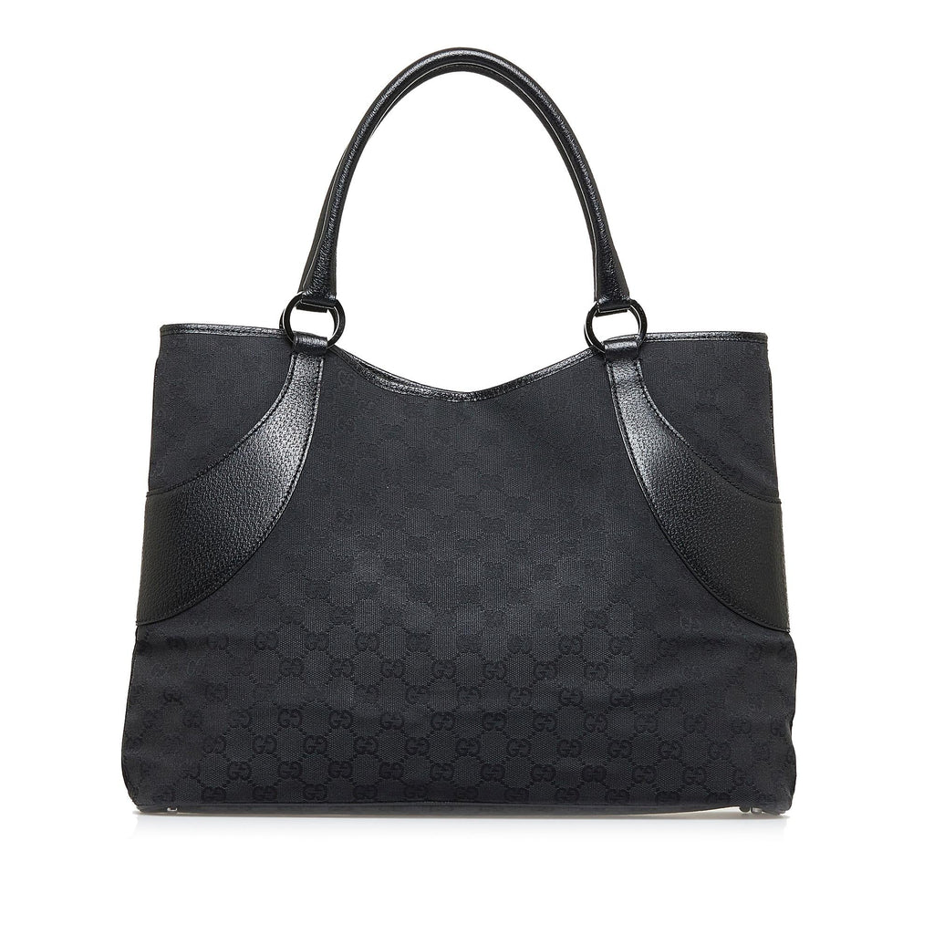 Gucci GG Canvas Tote Bag (SHG-ufe1mM)