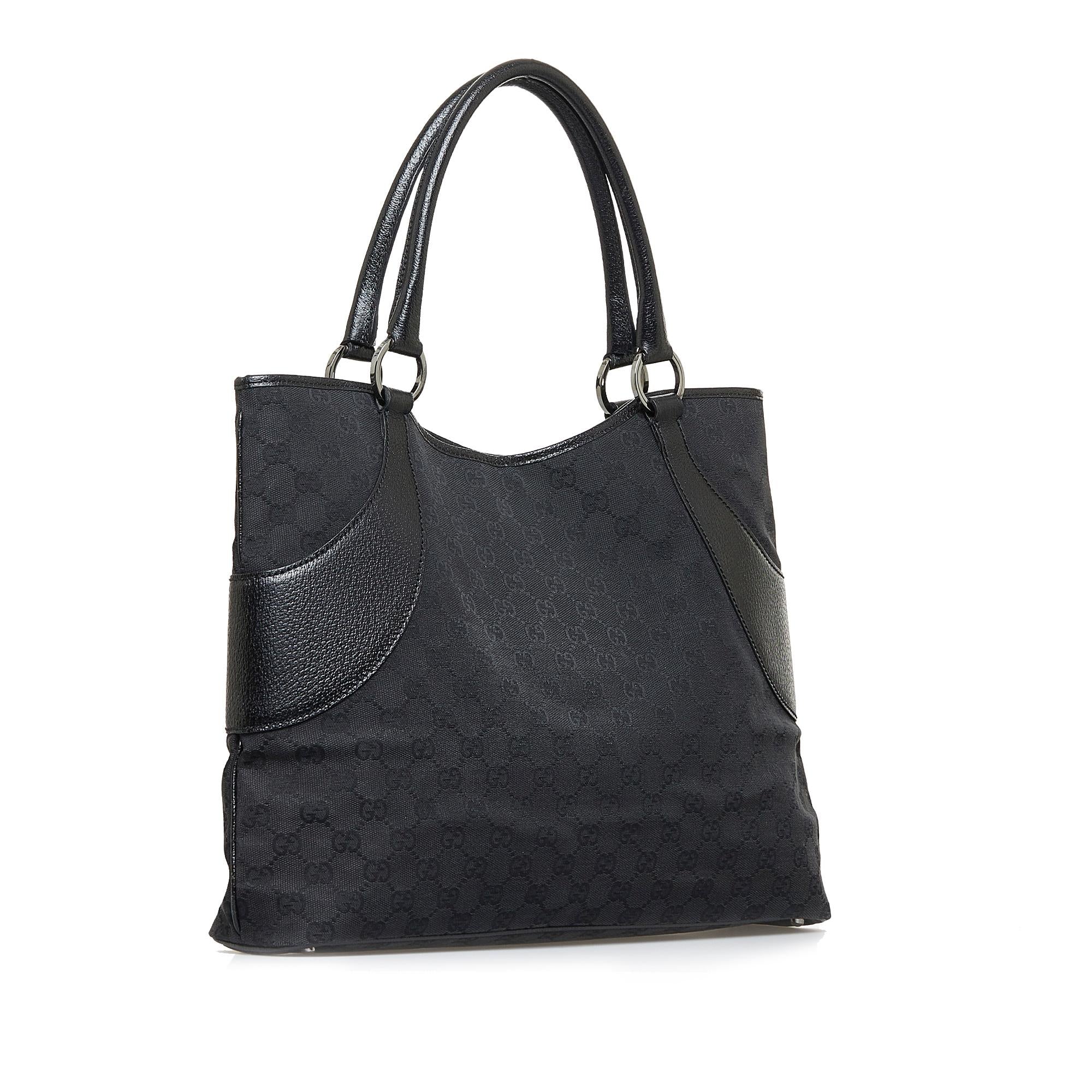 Gucci GG Canvas Tote Bag (SHG-ufe1mM)