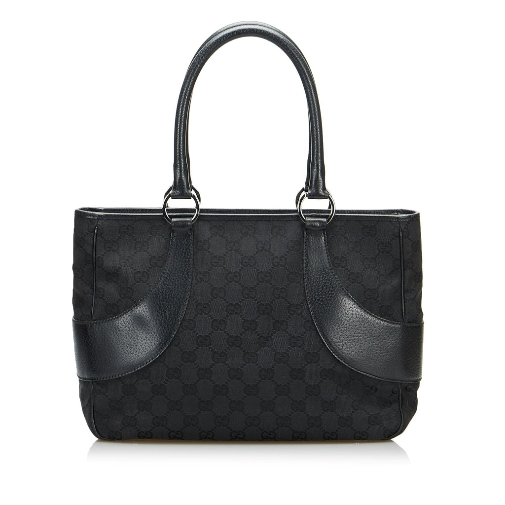 Gucci GG Canvas Tote (SHG-JFwITP)
