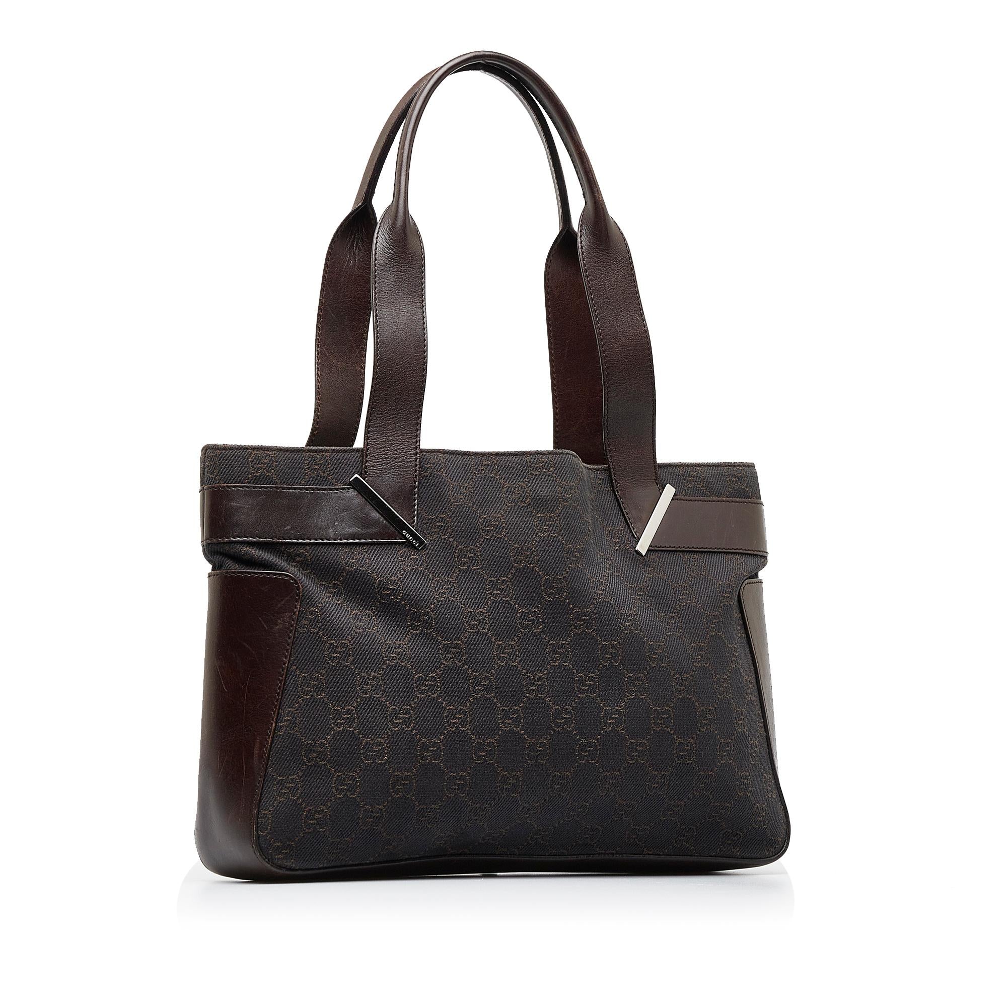 Gucci GG Canvas Tote (SHG-L7m7aX)