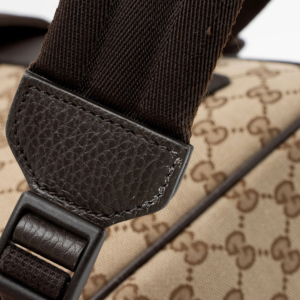 Gucci GG Canvas Travel Large Backpack (SHF-mbgwWQ)