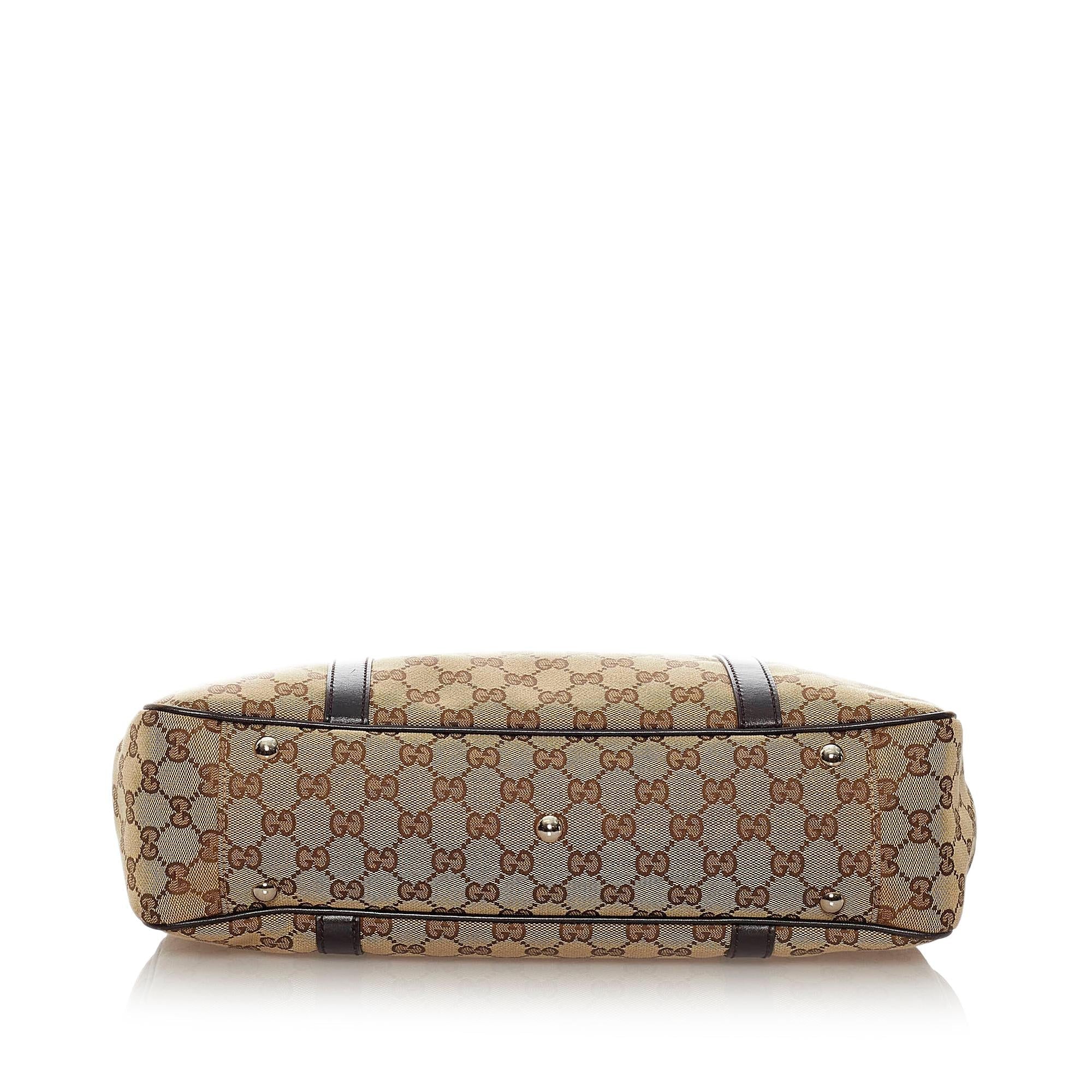 Gucci GG Canvas Twins Tote Bag (SHG-28355)