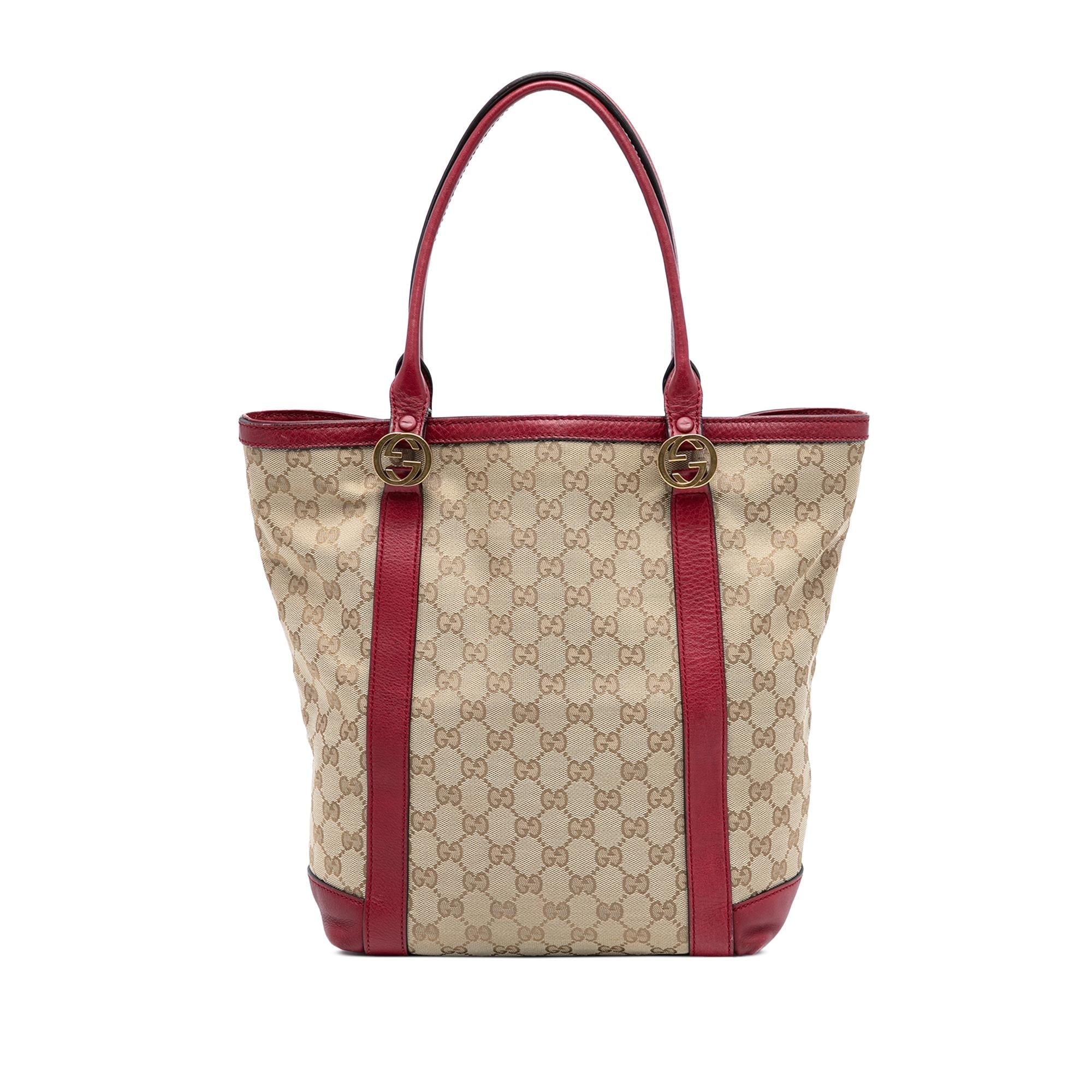 Gucci GG Canvas Twins Tote
