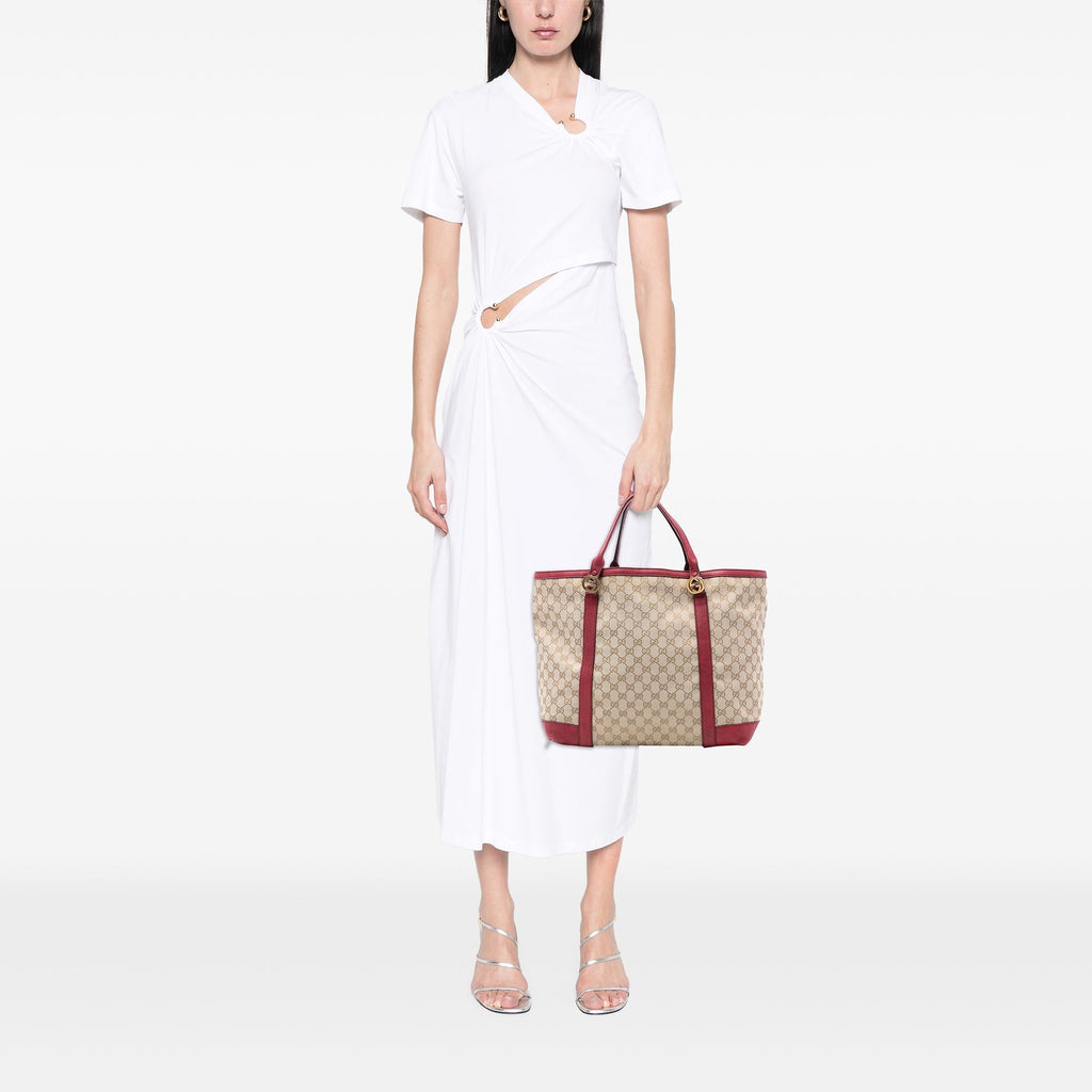 Gucci GG Canvas Twins Tote