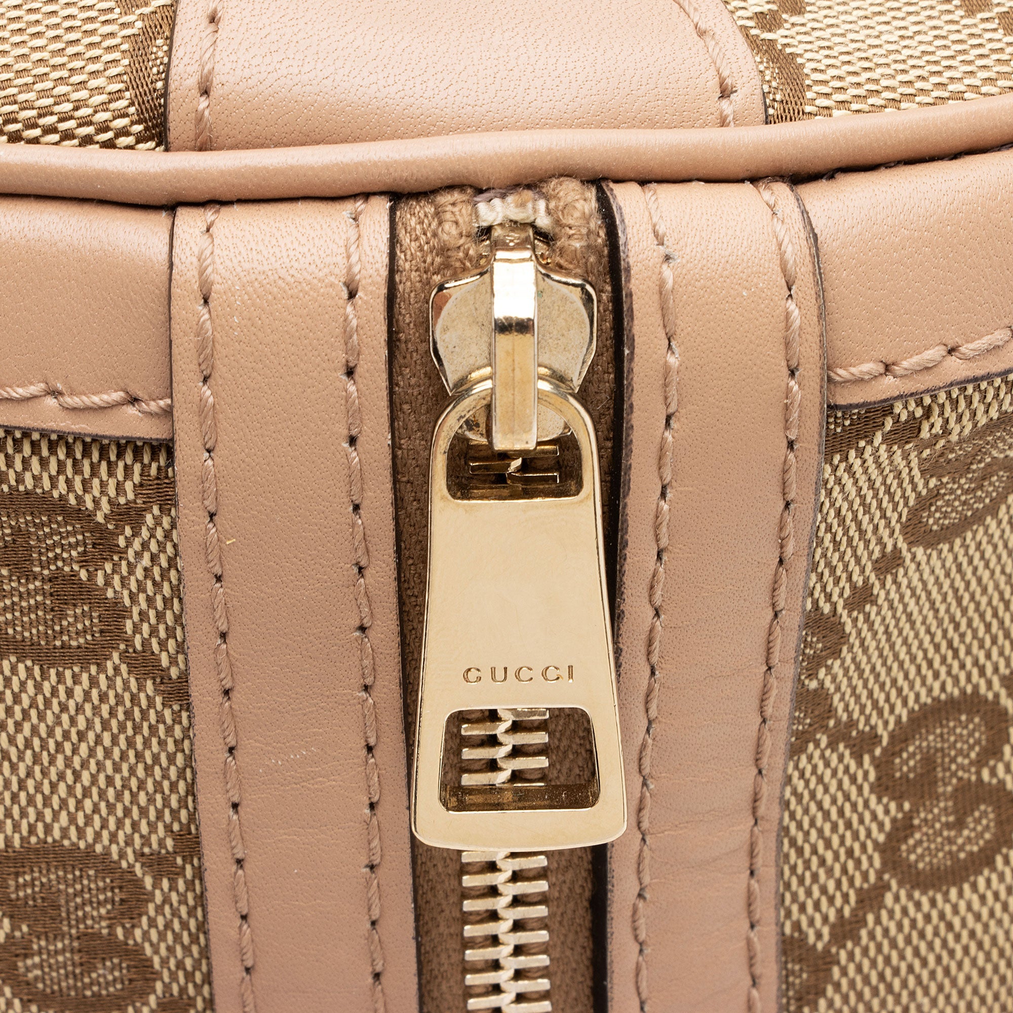 Gucci GG Canvas Vintage Web Joy Medium Boston Bag (SHF-EeCWF9)