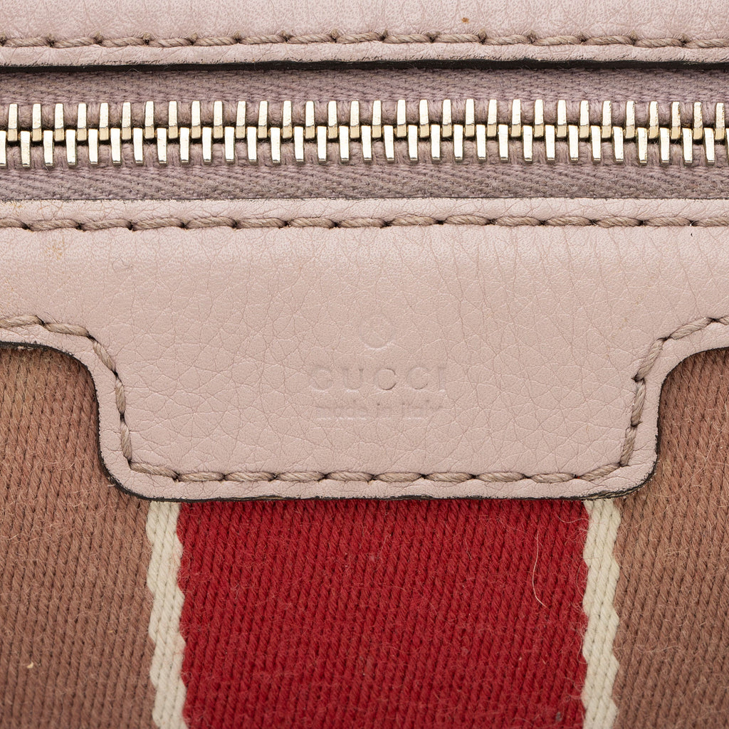 Gucci GG Canvas Vintage Web Joy Medium Boston Bag