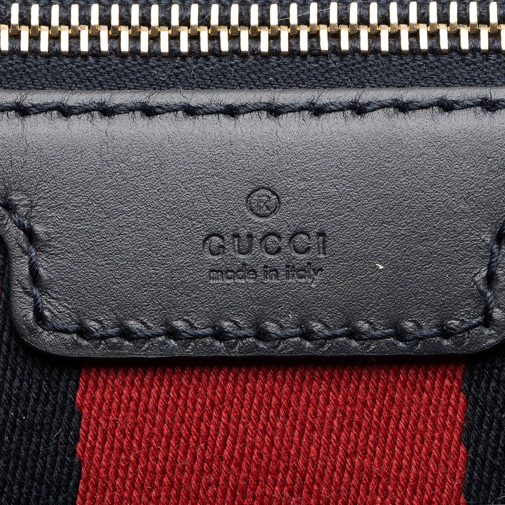 Gucci GG Canvas Vintage Web Joy Medium Boston Bag