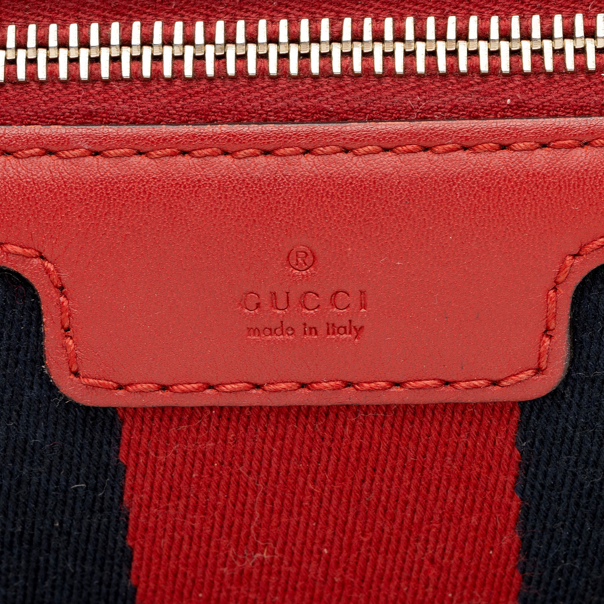 Gucci GG Canvas Vintage Web Joy Medium Boston Bag