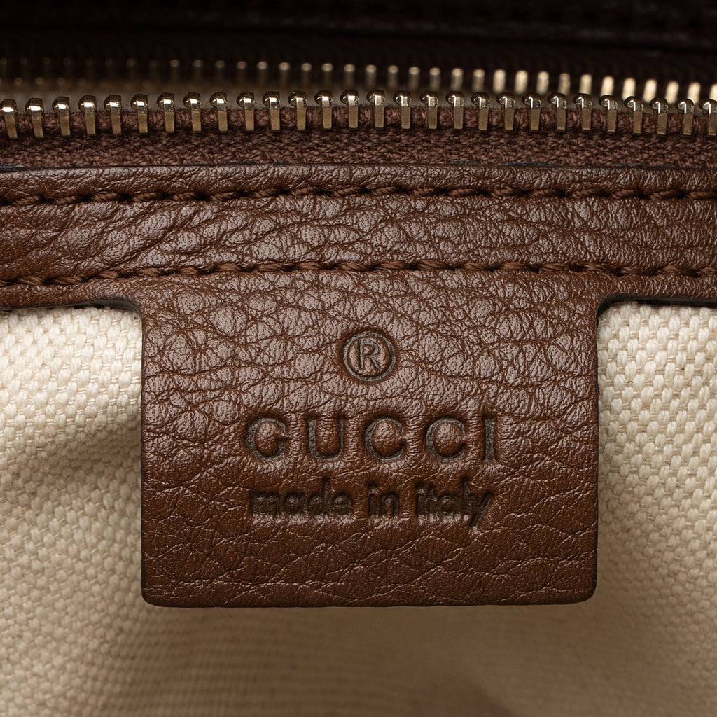 Gucci GG Canvas Vintage Web Joy Small Boston Bag