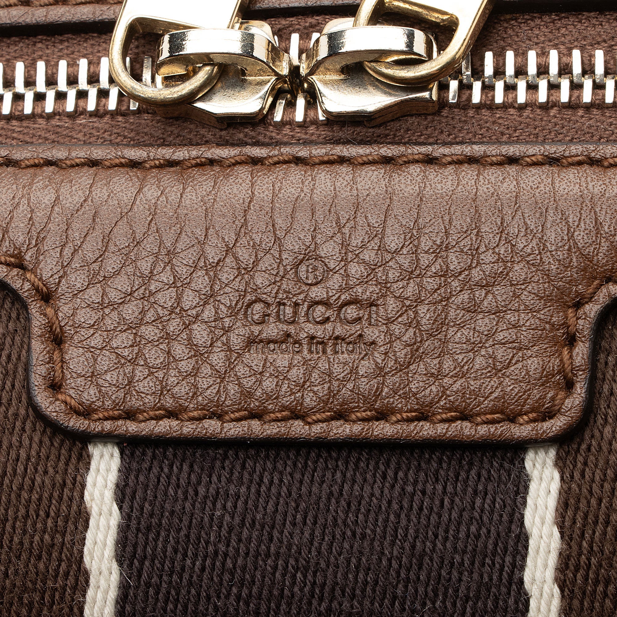 Gucci GG Canvas Vintage Web Joy Small Boston Bag
