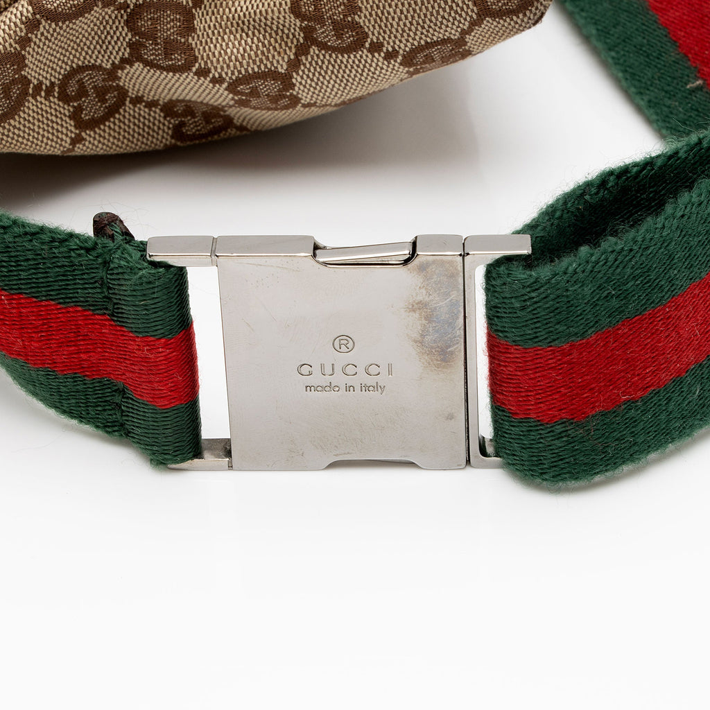 Gucci GG Canvas Web Belt Bag (SHF-k4S9yN)