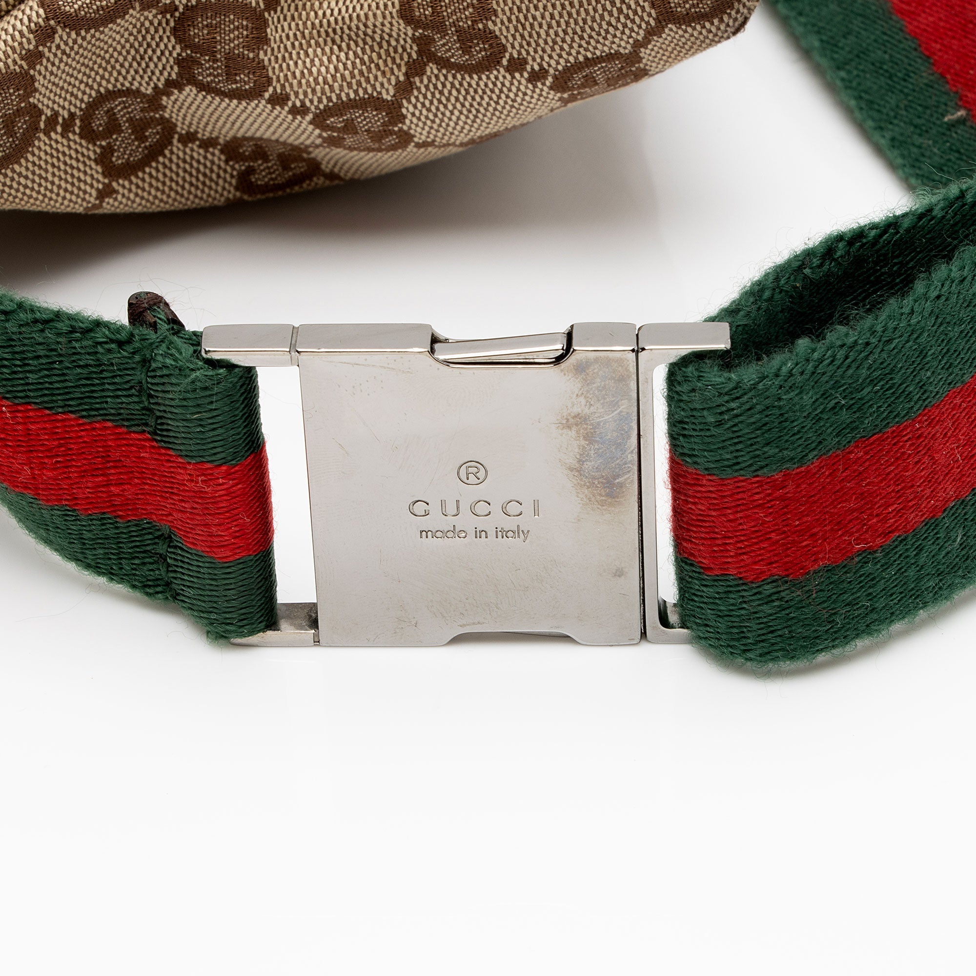 Gucci GG Canvas Web Belt Bag (SHF-k4S9yN)