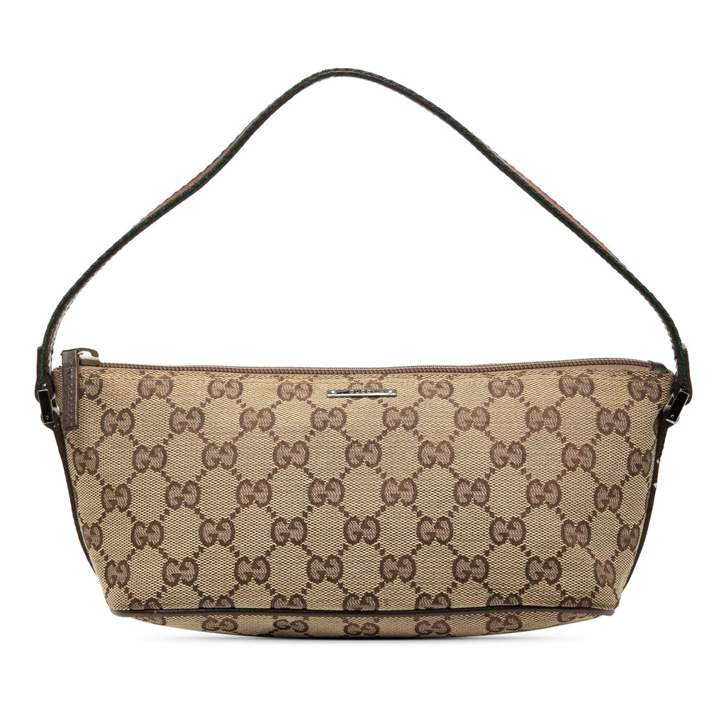 Gucci GG Canvas Web Boat