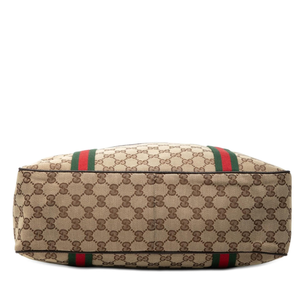 Gucci GG Canvas Web Business Bag