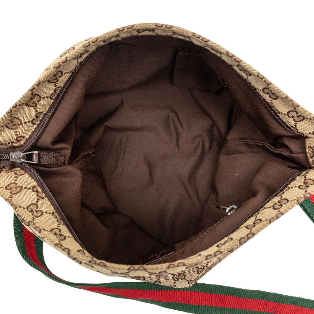 Gucci GG Canvas Web Crossbody