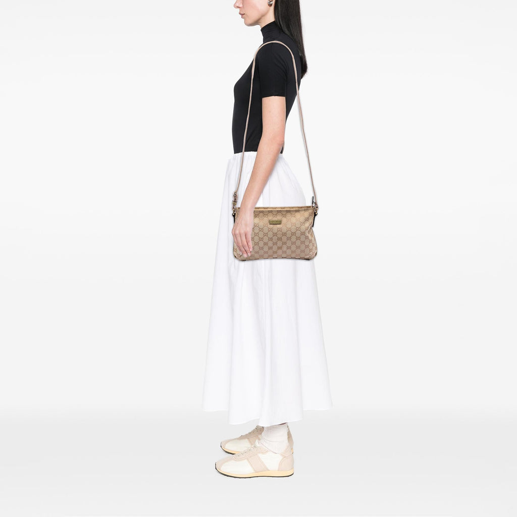 Gucci GG Canvas Web Crossbody