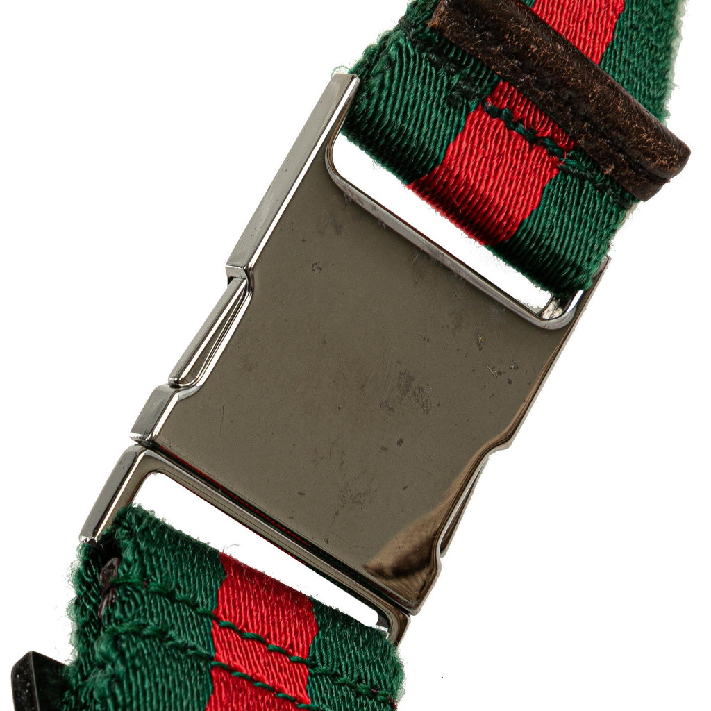 Gucci GG Canvas Web Double Pocket Belt Bag